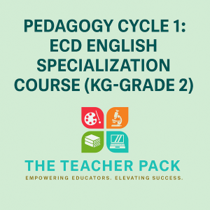 PEDAGOGY CYCLE 1 Grade KG - Grade 2 - TLS